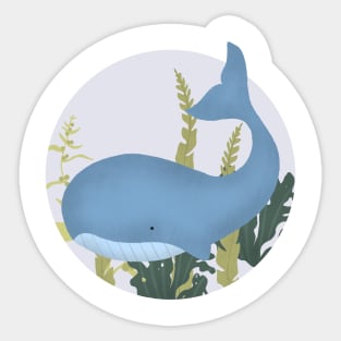 Whale Sticker